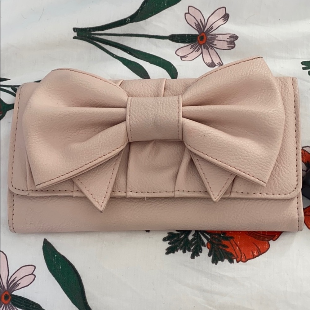Baby Pink Bow Wallet